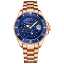 Rose Gold/Blue