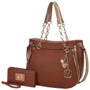 Cognac/Beige