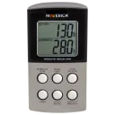 Easily monitor meat and ambient barbecue temps