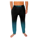 Black/Teal Ombre