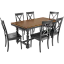 Burnished Medium Brown/Black Paint