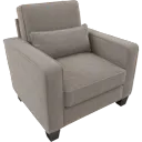 Beige Herringbone Fabric