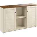 Antique White/Tea Maple