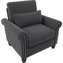 Charcoal Gray Herringbone