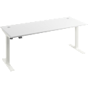 White/White Powder Coat