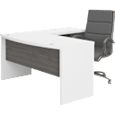 Pure White/Modern Gray