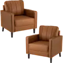 Buffed Camel Leather