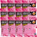 Raspberry Foam Skulls
