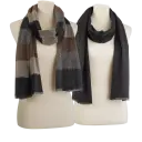 Neutral Plaid or Black/Charcoal Herringbone