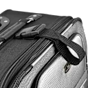 Adjustable Exterior Strap Helps Keep the Suitcase Firmly Secured