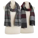 Grey/Red/White Plaid or Red/Charcoal