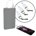 Includes a universal charging cable, for any device you might have