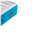 Inflates & deflates in minutes, making setup & storage quick & hassle-free
