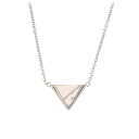 White Gold with White Marble