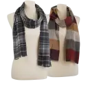 Light/Dark Grey Plaid or Red/Grey/Camel