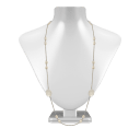 18K White Gold Filled White Pearl