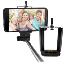 Smart Phone Mount: Works with the included mini tripod or selfie stick and other 1/4th inch mounts
