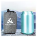 packs down to the size of a can