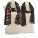 Orange/Green Checkered or Brown Herringbone