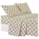 Taupe/White