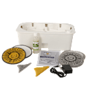 Complete System With Pads, Cleaner and Charging Adapter
