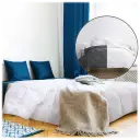 Enjoy versatility with two stylish looks in one comforter