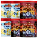 3x Vanilla & 3x Chocolate Frosting