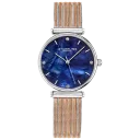 Rose Gold/Blue
