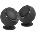 Left-Right Stereo Pair in Black
