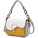 Light Grey/Mustard