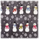 Gray Snowman