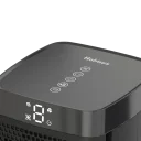 The touch control panel and LCD display allows for easy control of the air purifier settings