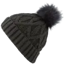 With Poms in Charcoal