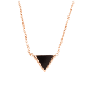 Rose Gold with Black Onyx
