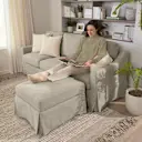 Sand Basketweave Fabric