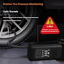 Preset your target pressure for quick and precise tire inflation.