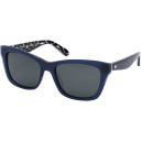 Blue Black Frame & Gray Polarized Lenses
