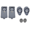 1 Small Set, 1 Large Set, 1 XXL Set Pads