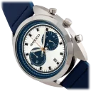 Silver/Blue