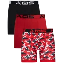 Black/Red/Red Camouflage