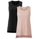 Black + Barely Pink