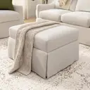 Ivory Basketweave Fabric
