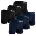 Cool Cotton 4" - Navy / Black