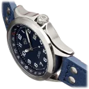 Silver/Blue