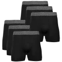 4" Performance Basics Boxer Briefs (Black)