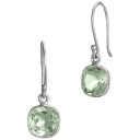 Green Amethyst with Sterling Silver