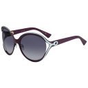Style: Elle, Frame: Aqua Blue, Lenses: Grey-Gradient
