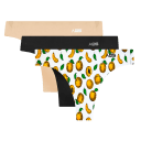 Apricot/Black/Nude