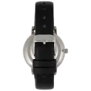 Silver/Black with Leather Band