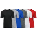 Black, Heather Grey, Royal, Charcoal, White, Red